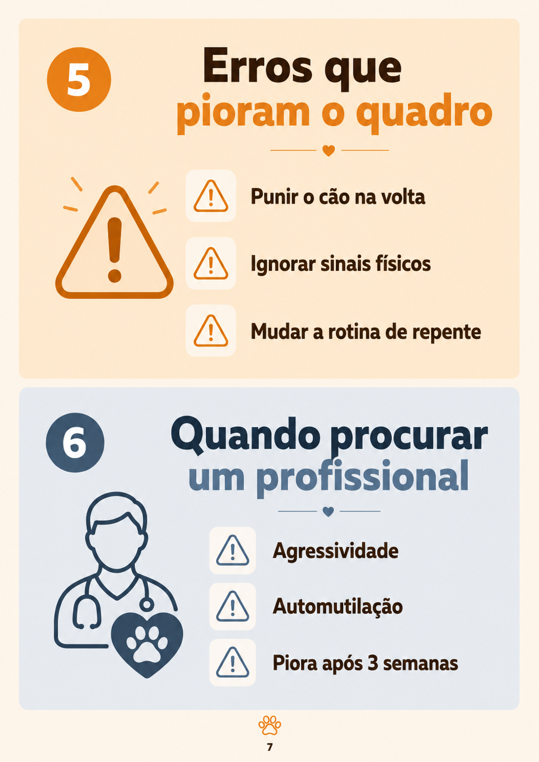 Módulos 5 e 6 - Erros comuns e quando buscar ajuda